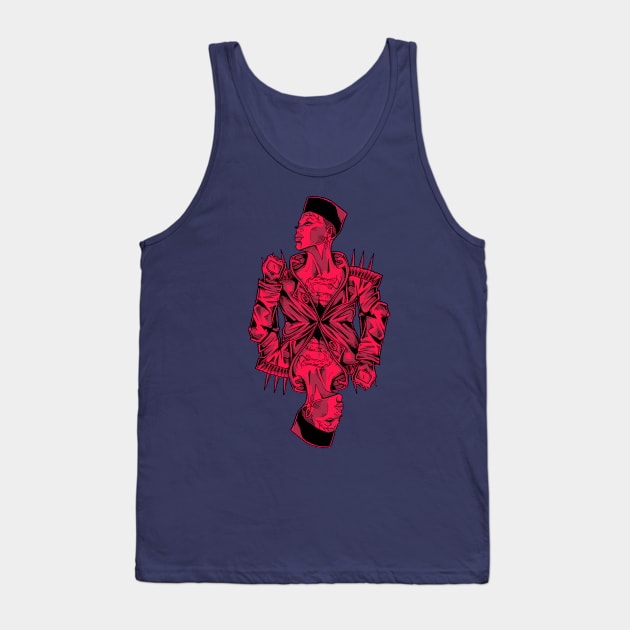 Red Queen Tank Top by Scottconnick